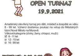 Badmintonový open turnaj